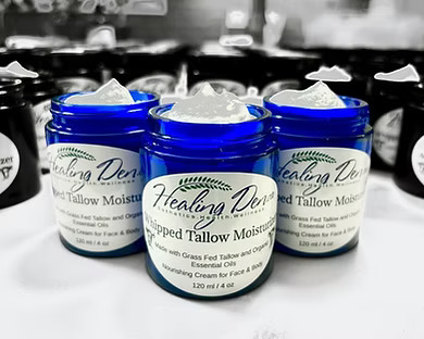 Healing Den – Tallow Moisturizer and Lip Balm